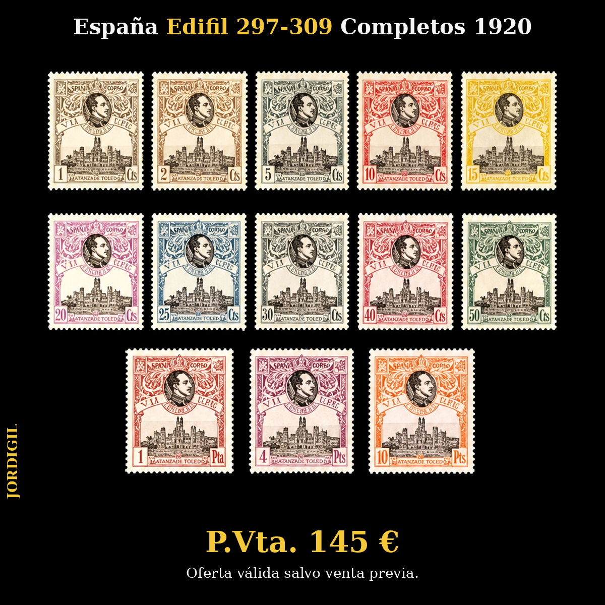 España · Edifil 297-309